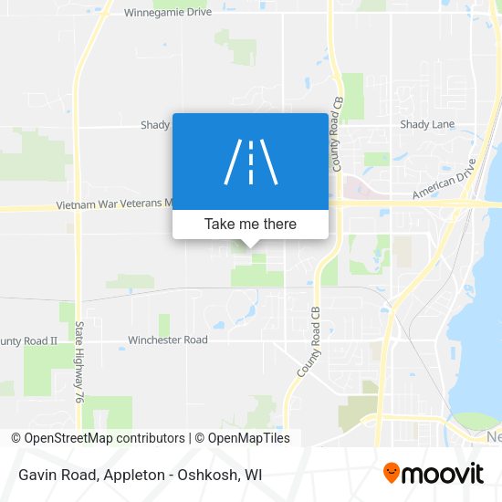 Mapa de Gavin Road
