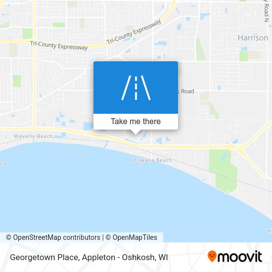 Mapa de Georgetown Place