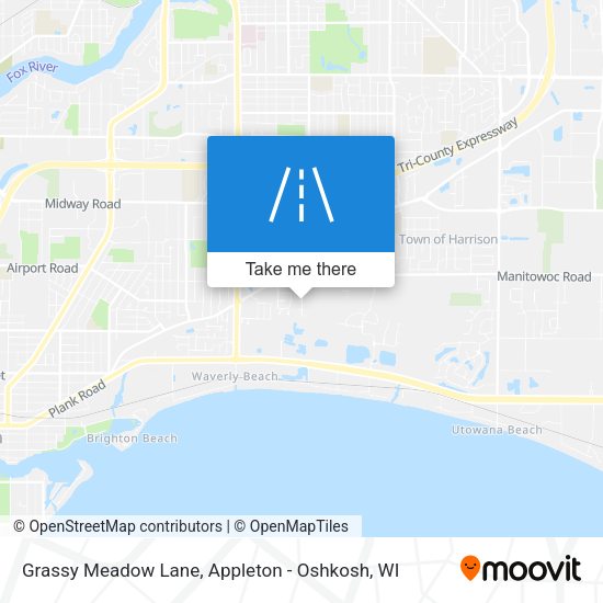 Mapa de Grassy Meadow Lane