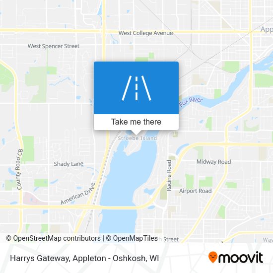 Harrys Gateway map