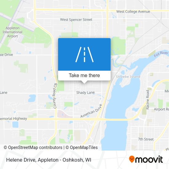 Mapa de Helene Drive