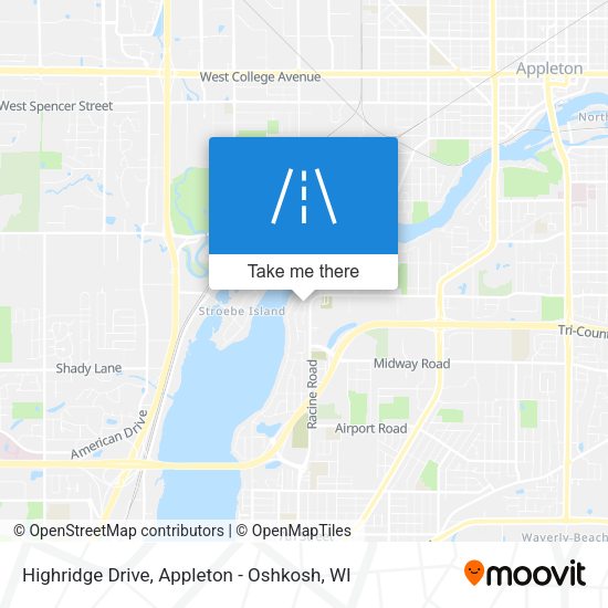 Mapa de Highridge Drive