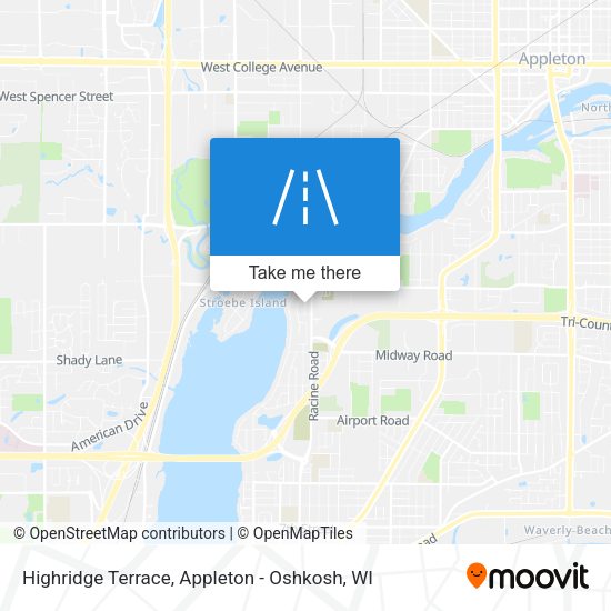 Mapa de Highridge Terrace