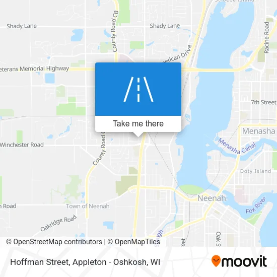 Hoffman Street map