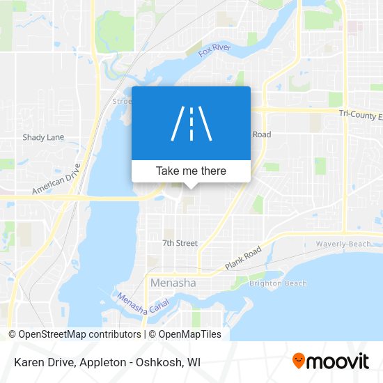 Karen Drive map