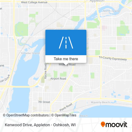 Kenwood Drive map
