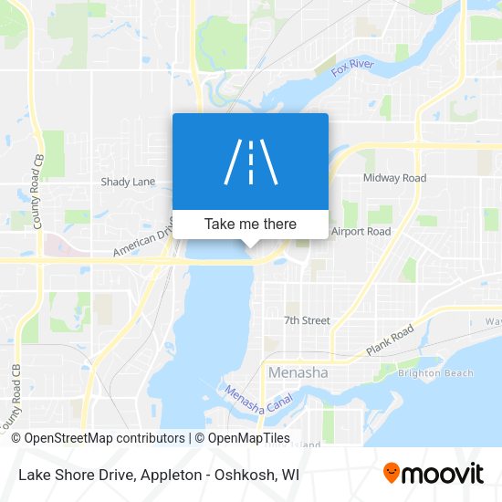 Lake Shore Drive map