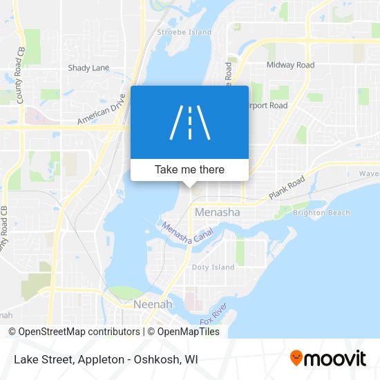 Lake Street map
