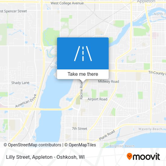Lilly Street map