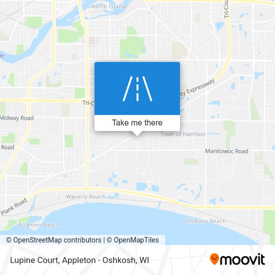 Lupine Court map