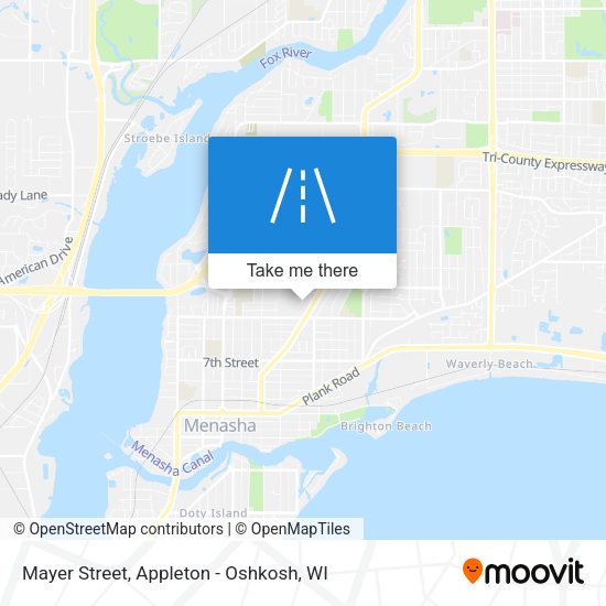 Mayer Street map