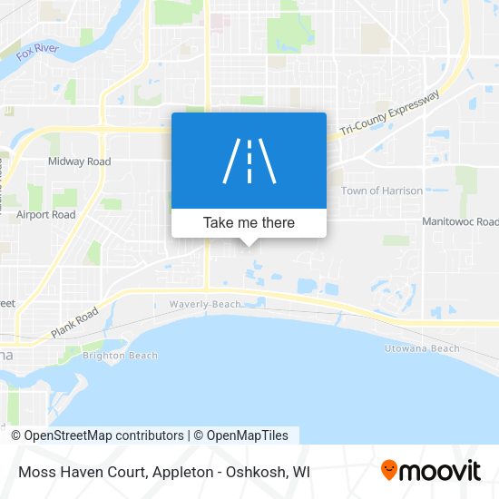 Moss Haven Court map