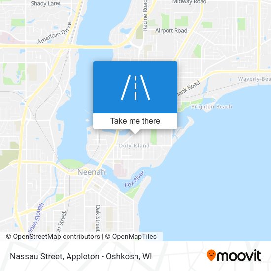 Nassau Street map
