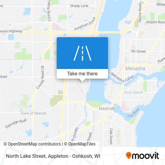 Mapa de North Lake Street