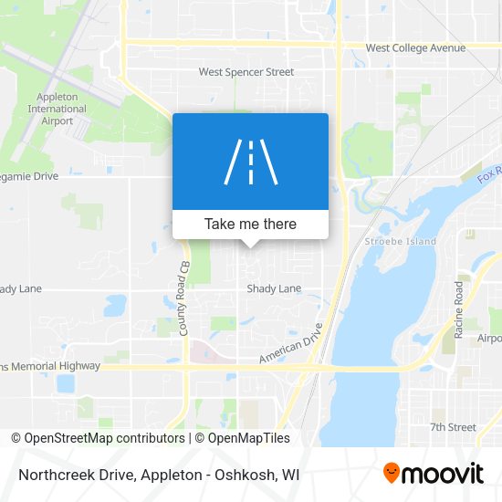 Northcreek Drive map