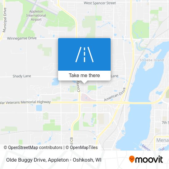 Olde Buggy Drive map