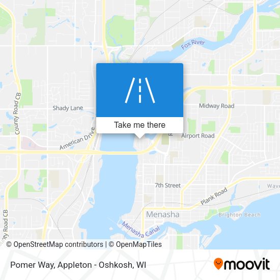Pomer Way map