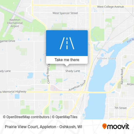 Prairie View Court map