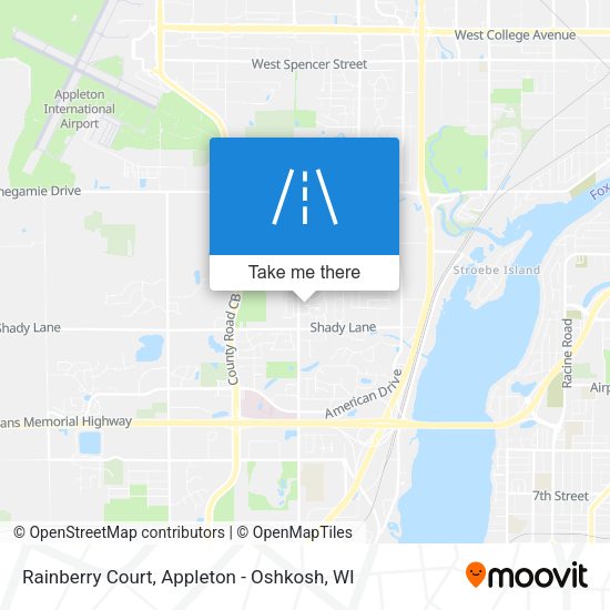 Rainberry Court map