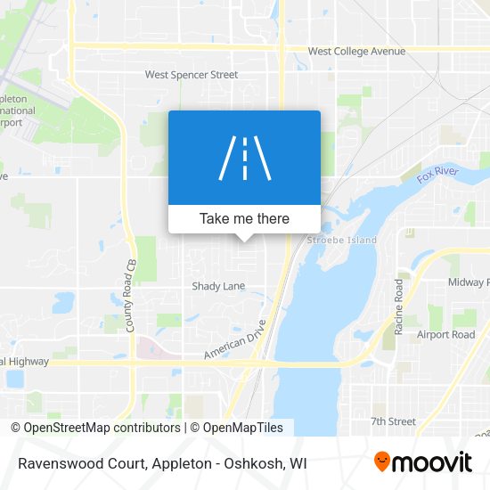 Ravenswood Court map