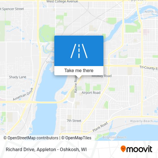 Richard Drive map