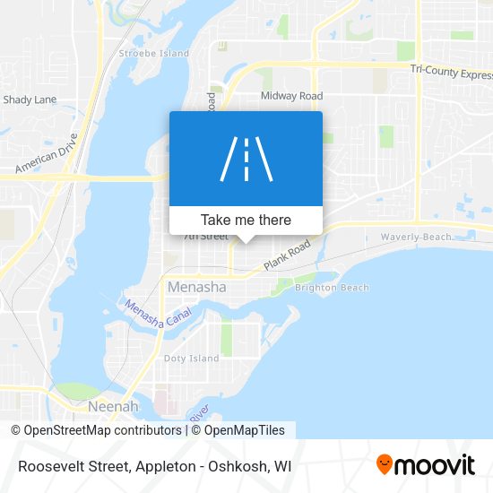 Mapa de Roosevelt Street