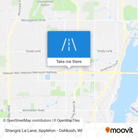 Shangra La Lane map