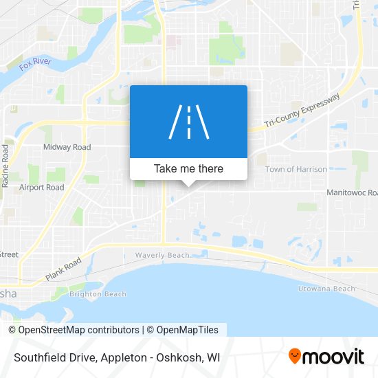 Southfield Drive map