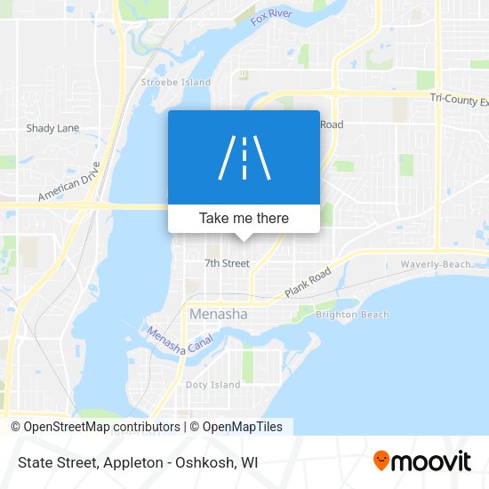 State Street map