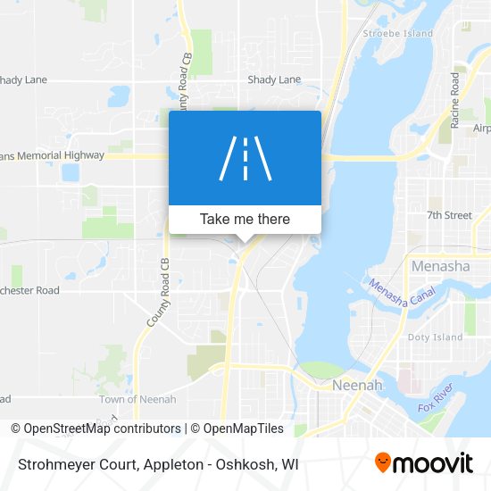 Mapa de Strohmeyer Court