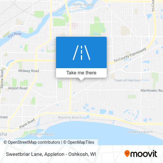 Mapa de Sweetbriar Lane