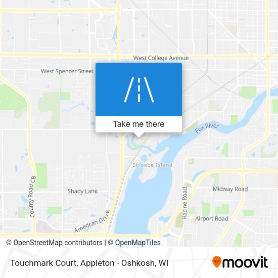 Touchmark Court map