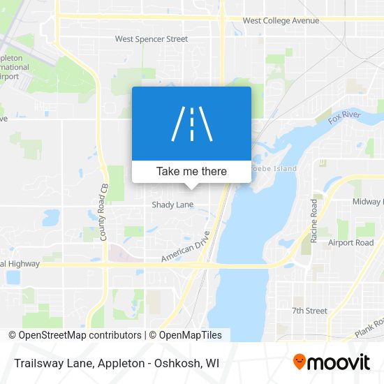 Mapa de Trailsway Lane