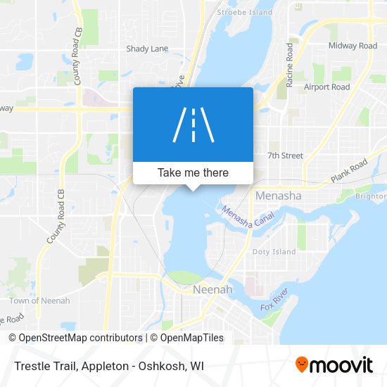 Trestle Trail map