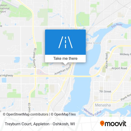 Mapa de Treyburn Court