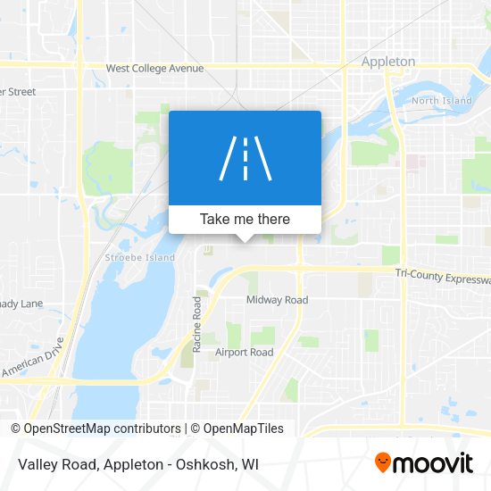 Valley Road map