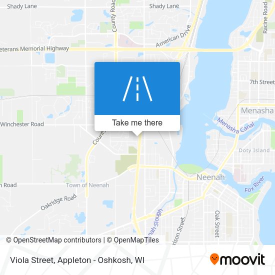 Mapa de Viola Street