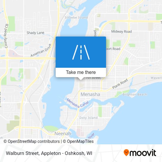 Mapa de Walburn Street