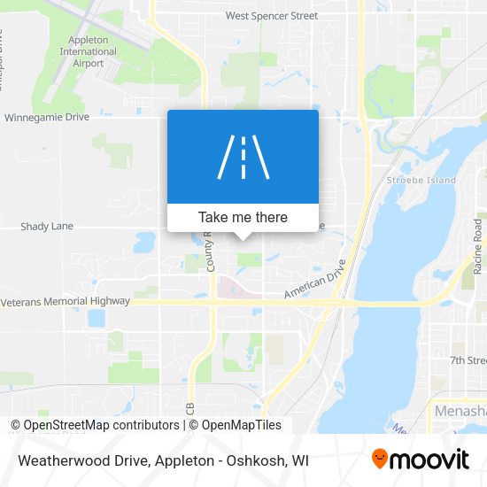 Mapa de Weatherwood Drive