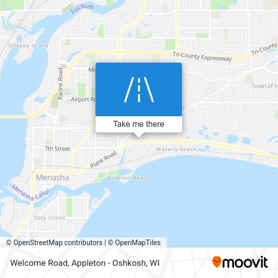 Mapa de Welcome Road
