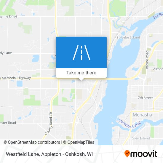 Mapa de Westfield Lane