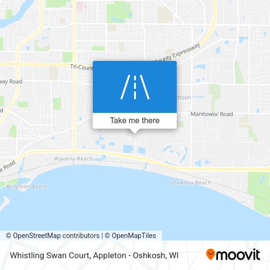 Whistling Swan Court map
