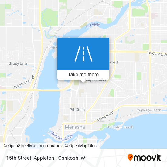 15th Street map