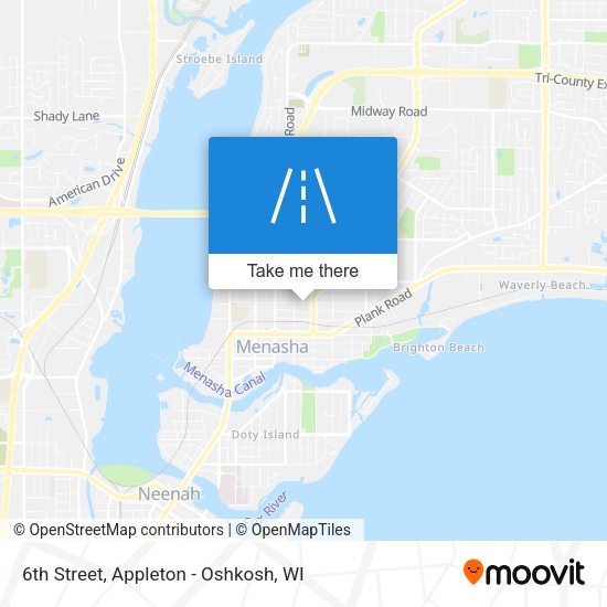 6th Street map