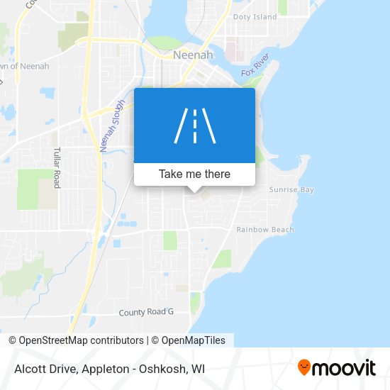 Alcott Drive map