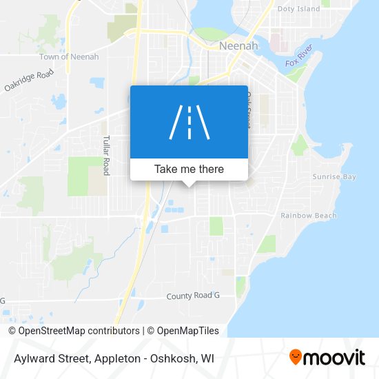 Mapa de Aylward Street