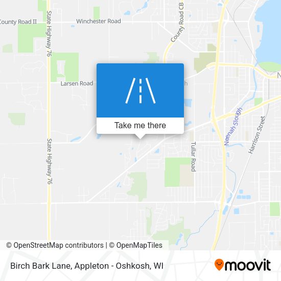 Mapa de Birch Bark Lane