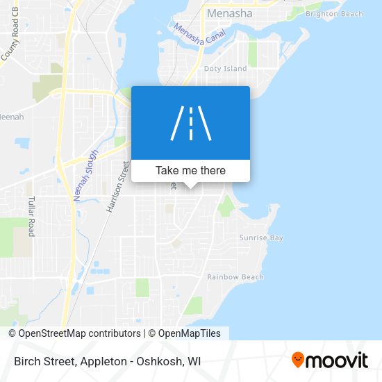 Birch Street map