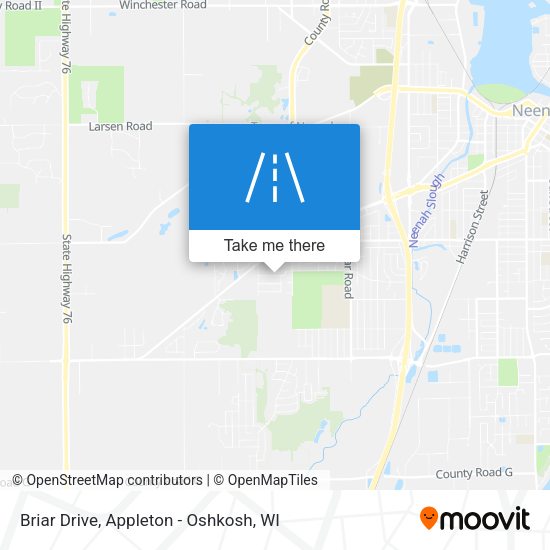 Mapa de Briar Drive