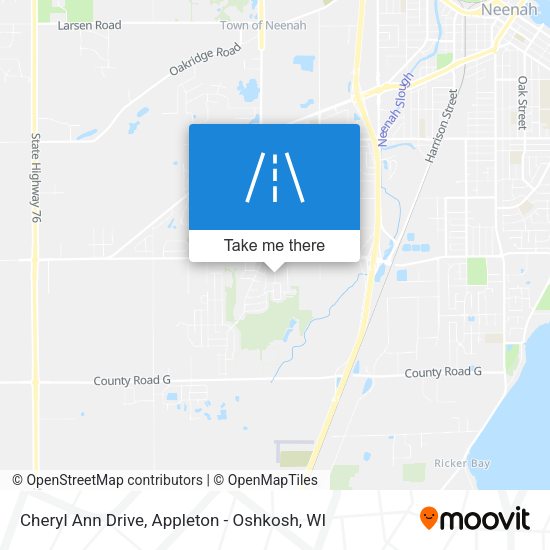 Cheryl Ann Drive map